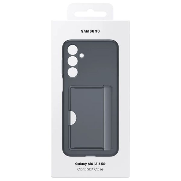 Samsung Originele Card Slot Cover Samsung Galaxy A16 - Zwart