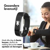 Lintelek Activity tracker ID115Plus HR - Zwart