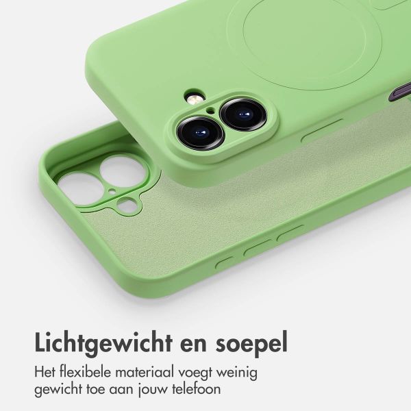 imoshion Color Backcover met MagSafe Apple iPhone 16 - Groen