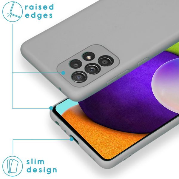 imoshion Color Backcover Samsung Galaxy A52(s) (5G/4G) - Grijs