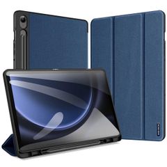 Dux Ducis Domo Bookcase Samsung Galaxy Tab S10 FE / S9 FE - Donkerblauw