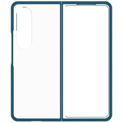 OtterBox Thin Flex Backcover Samsung Galaxy Fold 4 - Transparant/Blauw