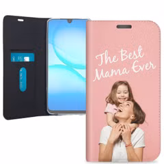 Ontwerp je eigen Compact gel bookcase hoes Samsung Galaxy A17 - Wit