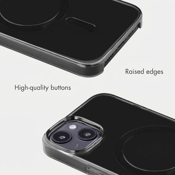 Accezz Lite Case with MagSafe Apple iPhone 14 - Smokey Clear