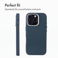 Accezz Mesh Back Cover with MagSafe Apple iPhone 16 Pro - Dark Blue