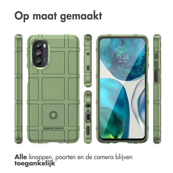 imoshion Rugged Shield Backcover Motorola Moto G52 / G82 - Groen