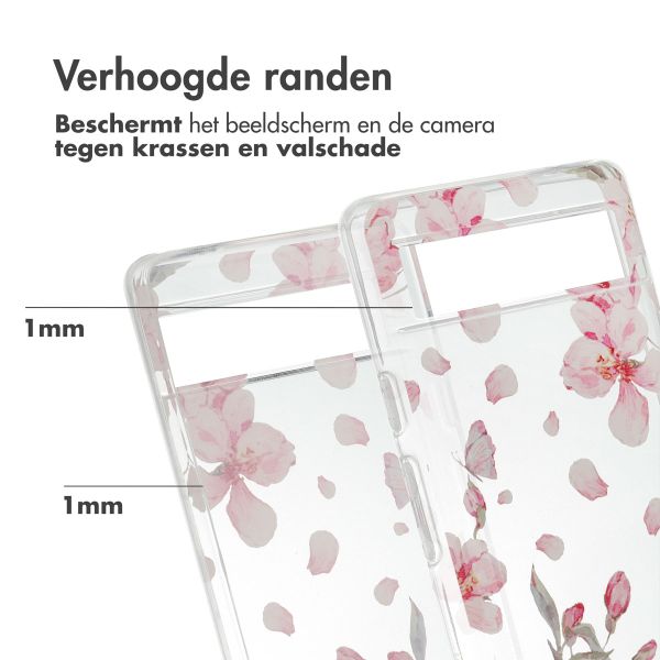 imoshion Design hoesje Google Pixel 6a - Blossom Watercolor