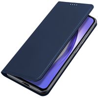 Dux Ducis Slim Softcase Bookcase Samsung Galaxy A55 - Donkerblauw