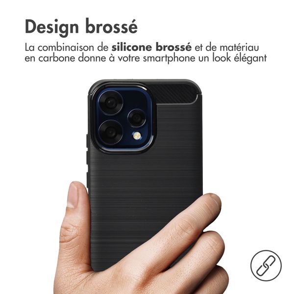 imoshion Brushed Backcover Oppo Reno15 F (5G) - Zwart