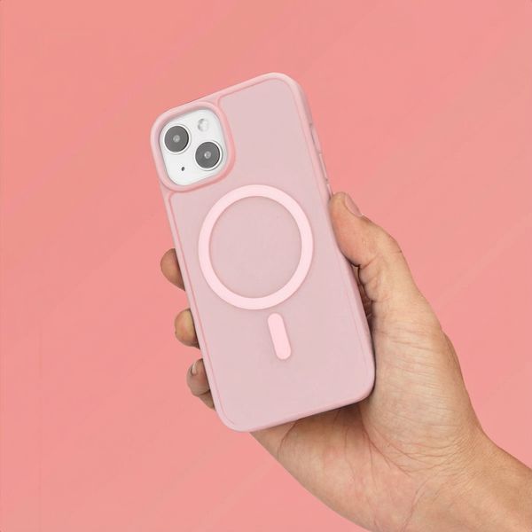 imoshion Color Guard Backcover met MagSafe Apple iPhone 14 / 13 - Lichtroze