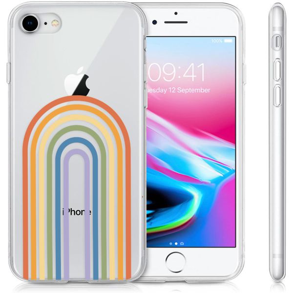 imoshion Design hoesje iPhone SE (2022 / 2020) / 8 / 7 - Rainbow