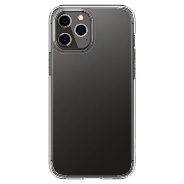 Spigen Ultra Hybrid Backcover Apple iPhone 12 (Pro) - Transparant