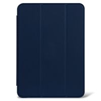 Decoded Textured Sillicon Slim Cover iPad Air 11 inch (2024) M2 / Air 5 (2022) / Air 4 (2020) - Navy Peony