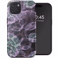 Selencia Vivid Tough Backcover met MagSafe Apple iPhone 15 - Leo Bubble Green