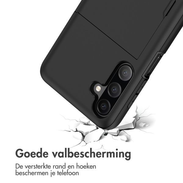 imoshion Backcover met pasjeshouder Samsung Galaxy A18 (4G) - Zwart