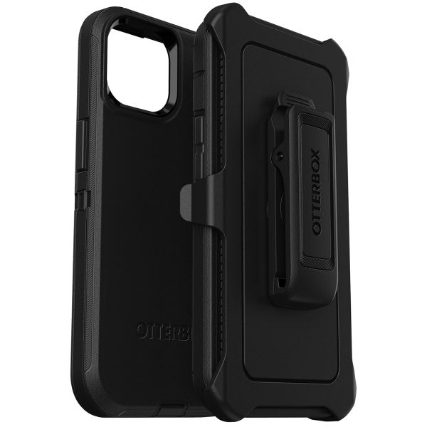 OtterBox Defender Rugged Backcover iPhone 14 - Zwart