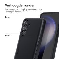 imoshion Backcover met pasjeshouder Samsung Galaxy S25 FE - Zwart