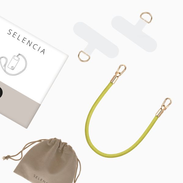 Selencia Universeel Polskoord met 2 haken - Olive Dust