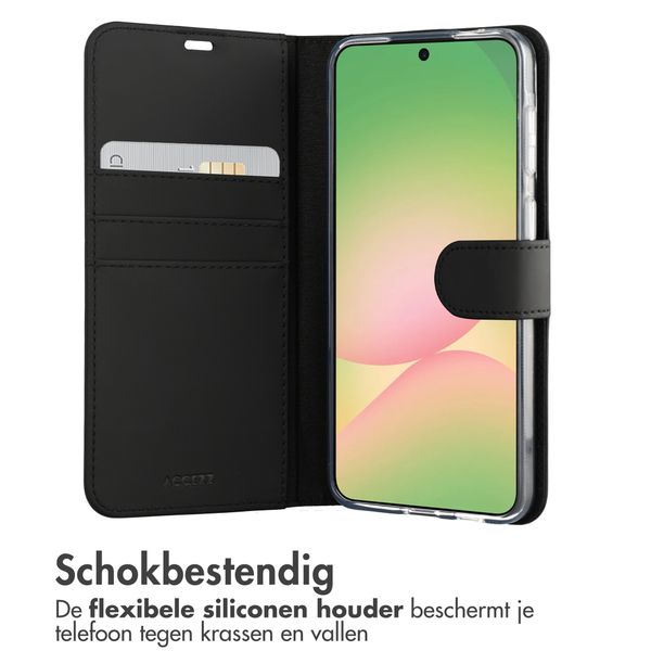 Accezz Wallet Softcase Bookcase Samsung Galaxy A57 (5G) - Zwart