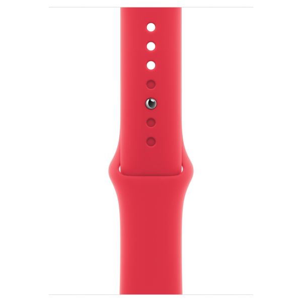 Apple Sport Band Apple Watch Series 1 t/m 11 / SE / Ultra (44/45/46/49 mm) - Maat S/M - (Product) Red
