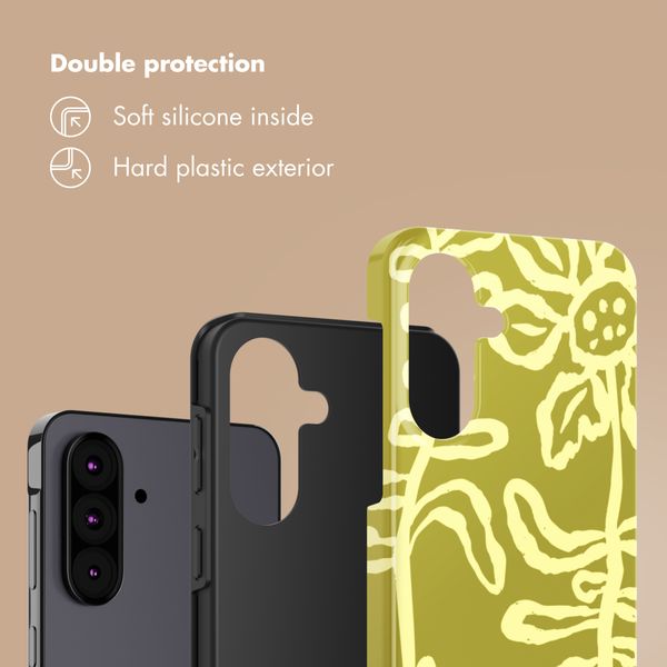 Selencia Vivid Back Cover Samsung Galaxy A37 (5G) - Chalky Bloom
