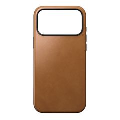 Nomad Modern Leather Case met MagSafe Apple iPhone 17 Pro Max - English Tan