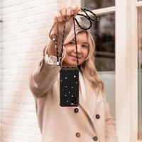 imoshion Design hoesje met koord Apple iPhone 14 Plus - Stars Gold