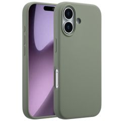 Accezz Liquid Silicone Case with MagSafe Apple iPhone 17 - Cooper Green