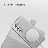 Selencia Olyn Uitneembare Bookcase met MagSafe Samsung Galaxy A56 - Grijs
