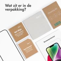 Accezz Gehard Glas Full Cover Screenprotector Apple iPhone 14 Pro Max / 15 Plus / 16 Plus
