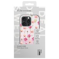 iDeal of Sweden Mirror Case Apple iPhone 17e / 16e / 15 / 14 / 13 - Rose Blush Floral