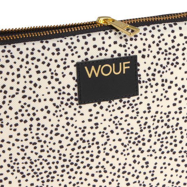 Wouf Daily Laptop Hoes 15-16 inch - Laptopsleeve - Panna