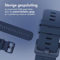 imoshion Siliconen sportbandje met gesp Samsung Galaxy Watch 7 40/44 mm - Donkerblauw