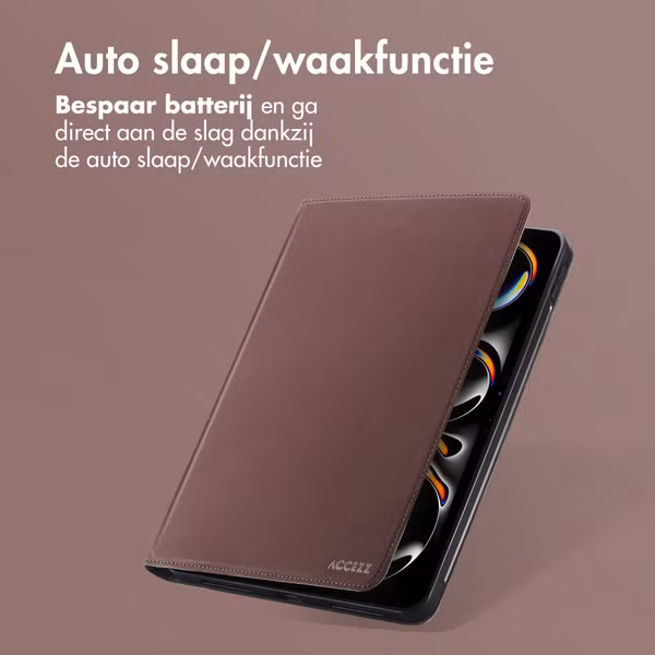 Accezz Classic Tablet Case Apple iPad Pro 11 (2025) M5 / (2024) M4 - Bruin