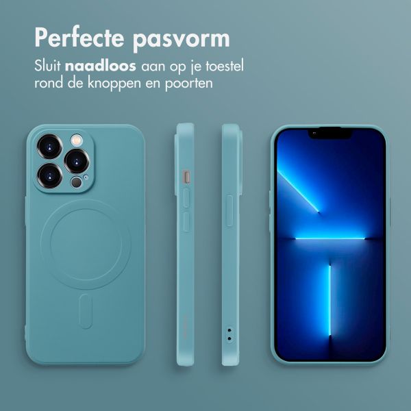 imoshion Color Backcover met MagSafe Apple iPhone 13 Pro - Smoke Green