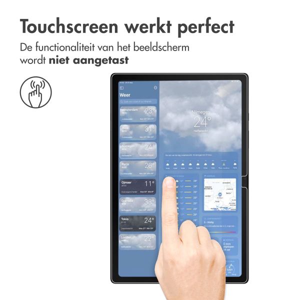 imoshion Gehard glas screenprotector Samsung Galaxy Tab A8 - Transparant