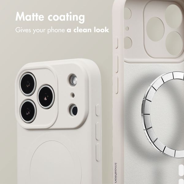 imoshion Colour Back Cover with MagSafe Apple iPhone 17 Pro - Beige