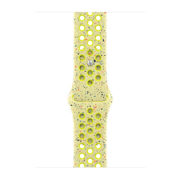 Apple Sport Band Apple Watch Series 1 - 9 / SE (38/40/41 mm) - Maat M/L - Volt Splash