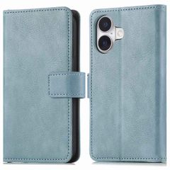 imoshion Luxe Bookcase Apple iPhone 16 - Lichtblauw