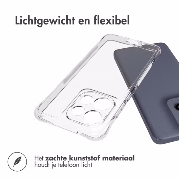 imoshion Shockproof Case Motorola Thinkphone 25 / Motorola Edge 50 Neo / Edge 60 Neo - Transparant