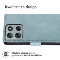 imoshion Luxe Bookcase Motorola Moto G86 Power - Lichtblauw