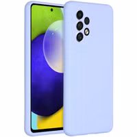 Accezz Liquid Silicone Backcover Samsung Galaxy A53 - Paars