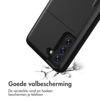 imoshion Backcover met pasjeshouder Samsung Galaxy S21 FE - Zwart