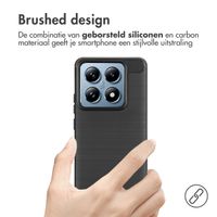 imoshion Brushed Backcover Xiaomi 14T Pro - Zwart