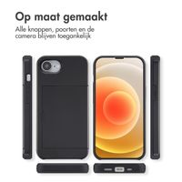 imoshion Backcover met pasjeshouder iPhone 16e - Zwart