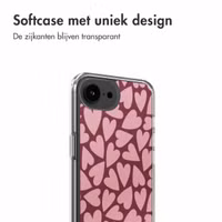 imoshion Design hoesje Apple iPhone 16e - Hearty Blush