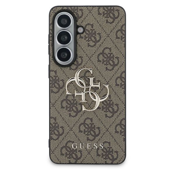 Guess 4G Metal Logo Backcover Samsung Galaxy S26 - Bruin