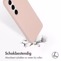 Accezz Liquid Silicone Backcover Samsung Galaxy S23 - Roze