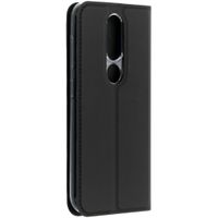 Dux Ducis Slim Softcase Bookcase Nokia 4.2 - Zwart