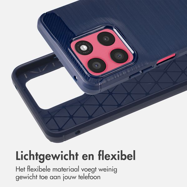 imoshion Brushed Backcover Motorola Moto G57 Power - Donkerblauw